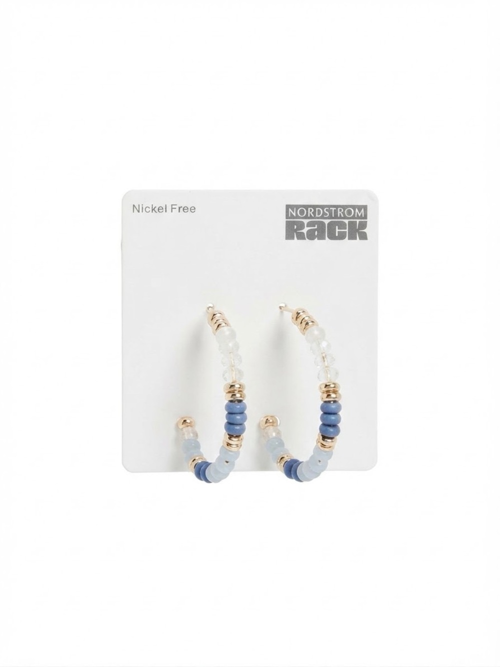 Earrings on Card